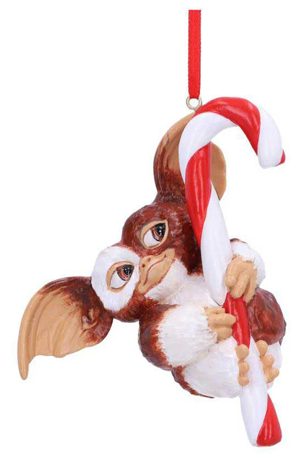 Gremlins Gizmo Candy Cane Hanging Ornament