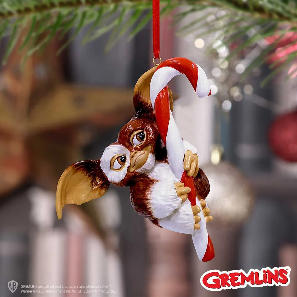 Gremlins Gizmo Candy Cane Hanging Ornament - Image 2