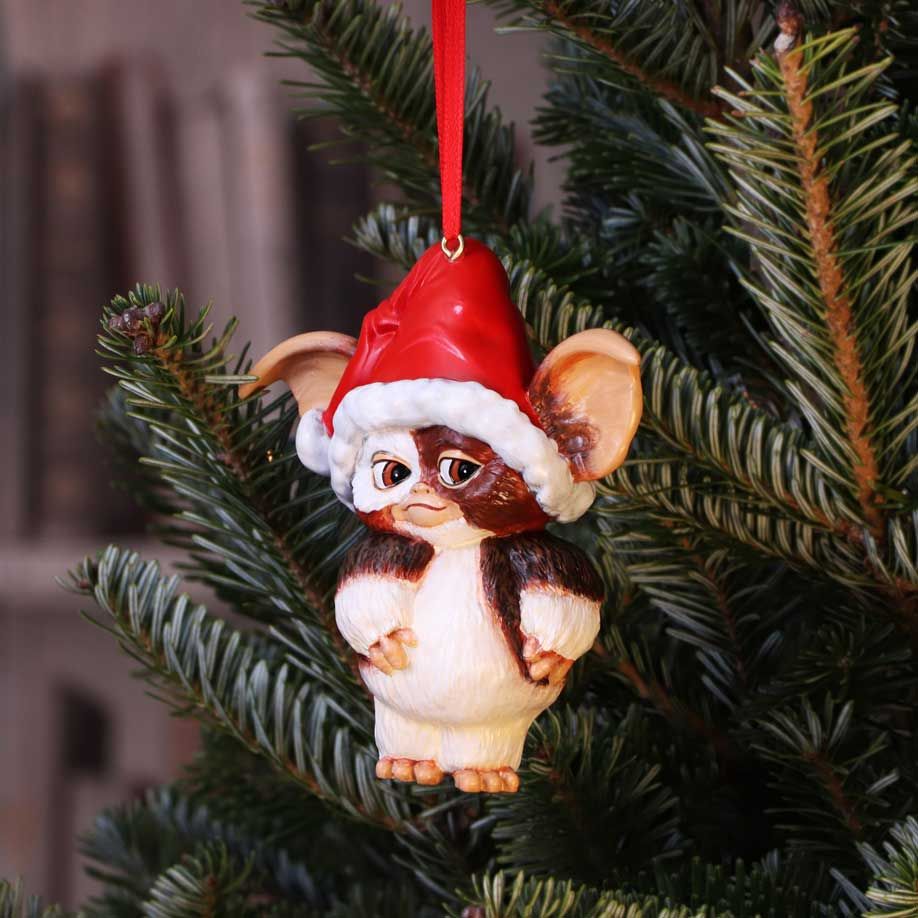 Gremlins Gizmo Santa Hanging Ornament - Image 2