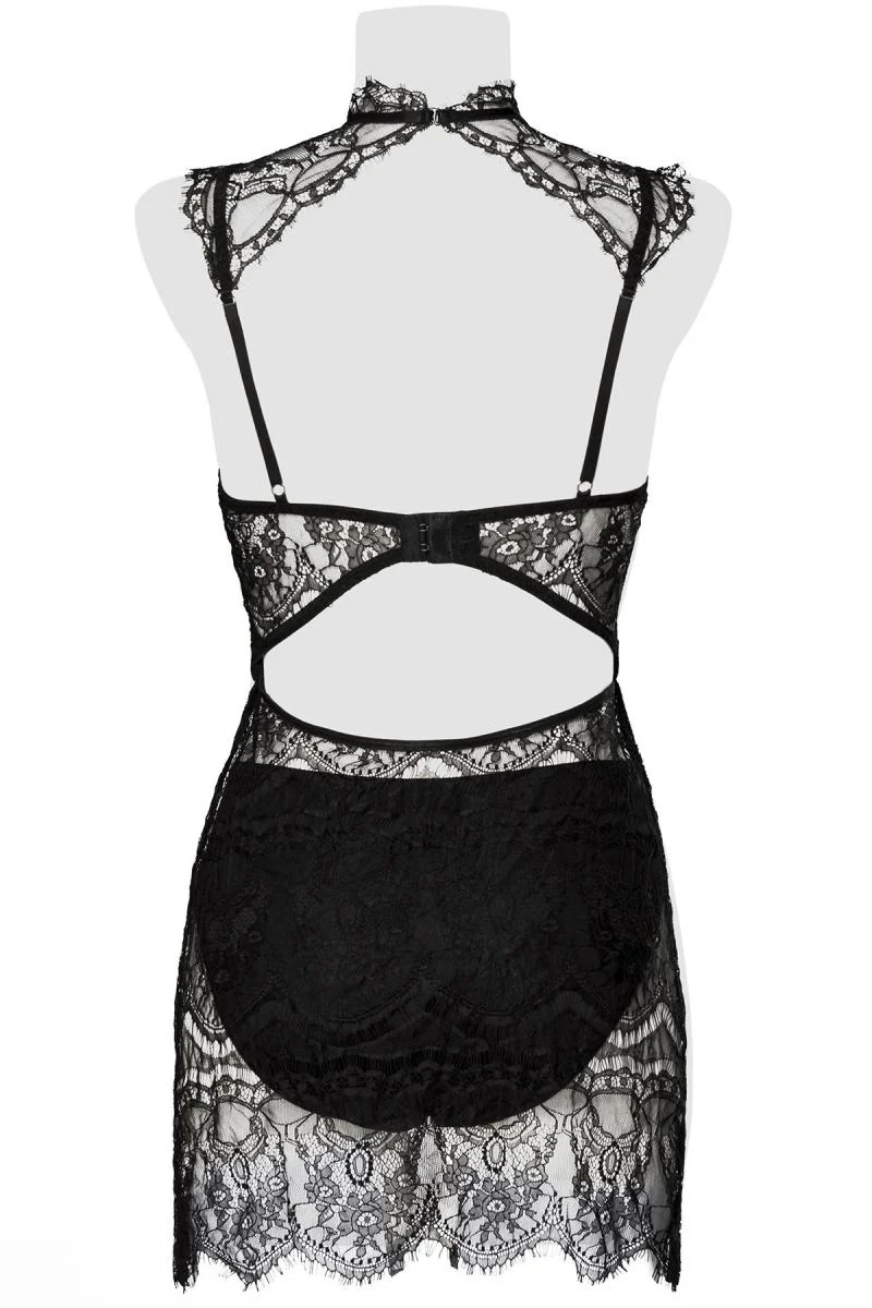 Grey Velvet Negligé - Image 6