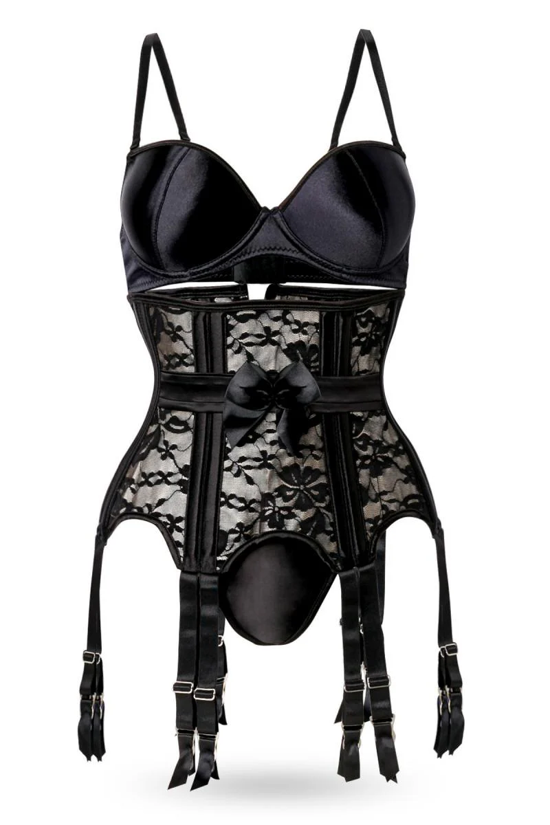 Grey Velvet Three-Part Corsage Set (M) - Image 4