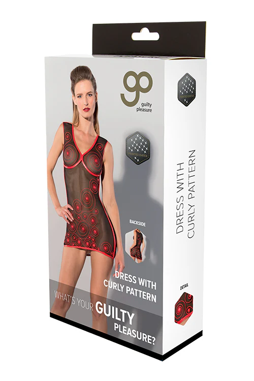 Guilty Pleasure Red Datex Dress - Image 10