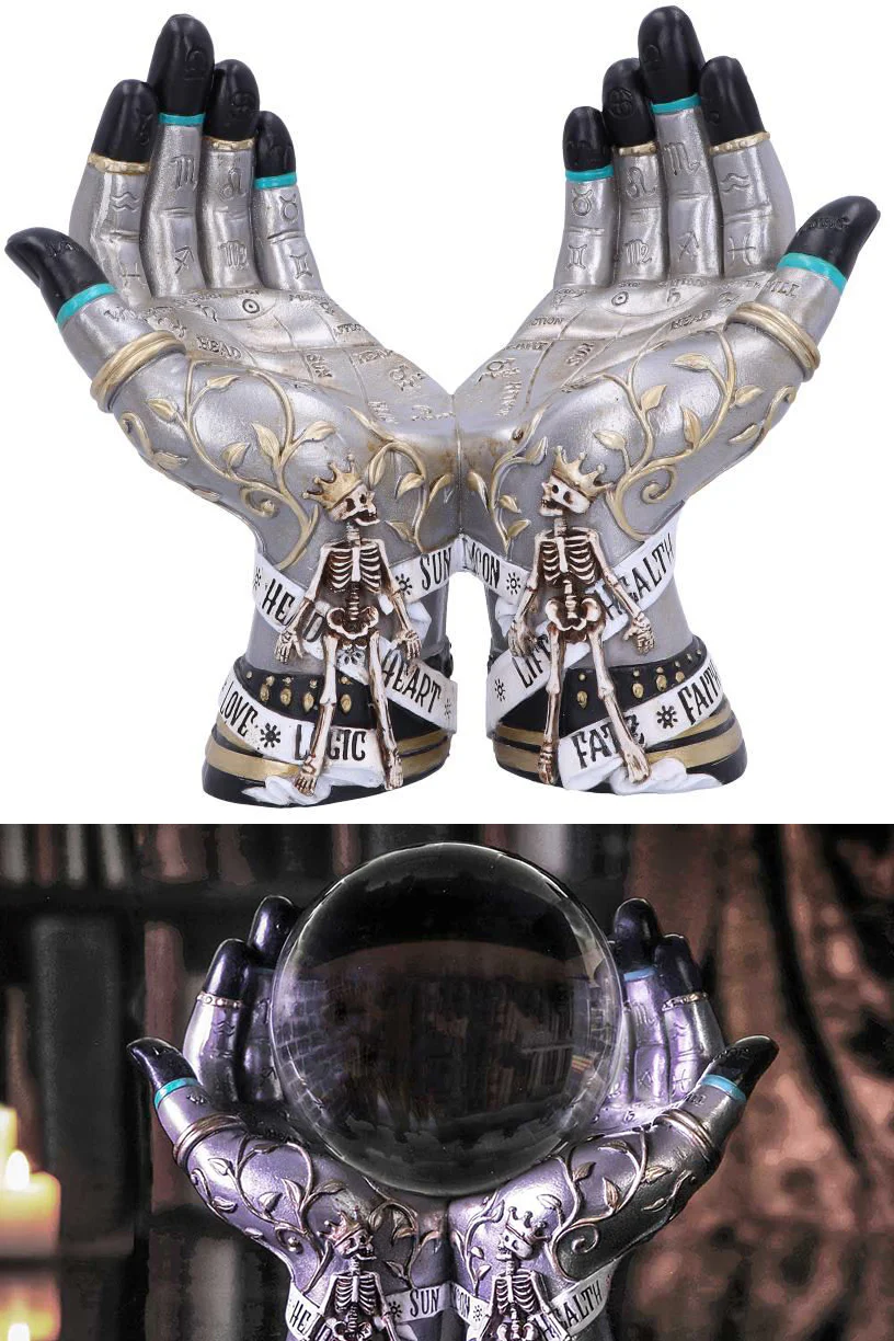 Hands of the Future Crystal Ball Holder