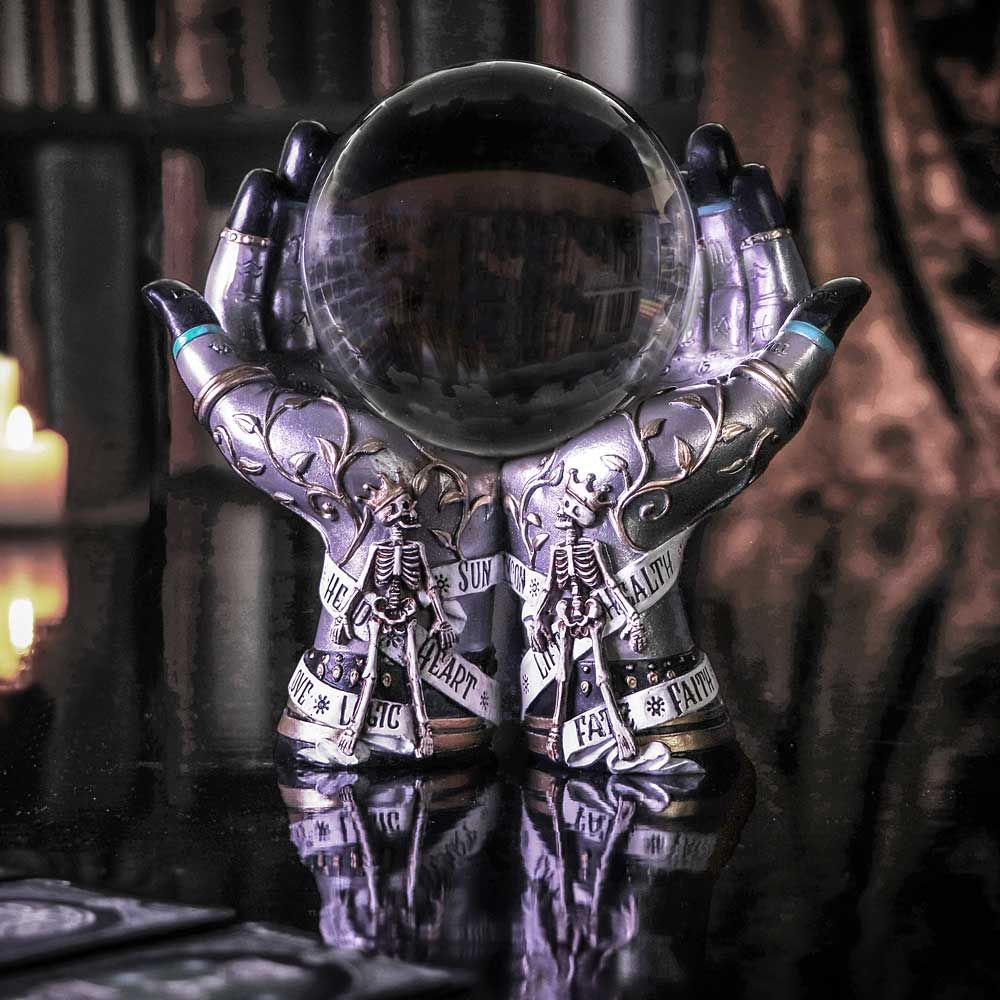 Hands of the Future Crystal Ball Holder - Image 2