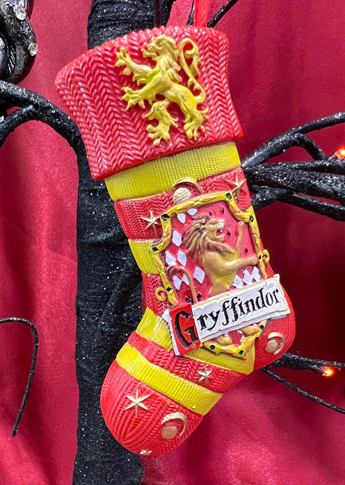 Harry Potter Gryffindor Stocking Hanging Ornament - Image 2
