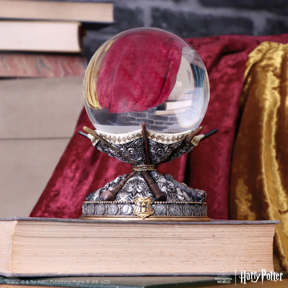 Harry Potter Wand Crystal Ball and Holder - Image 2