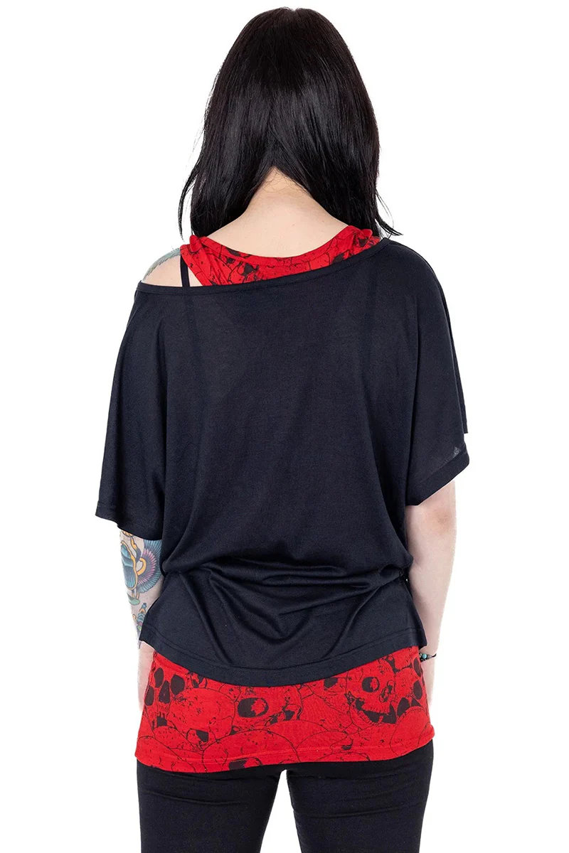 Heartless Skull Heart Top (S,M,2XL) - Image 3