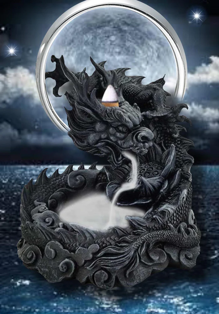 Heilong Backflow Incense Burner - Image 2