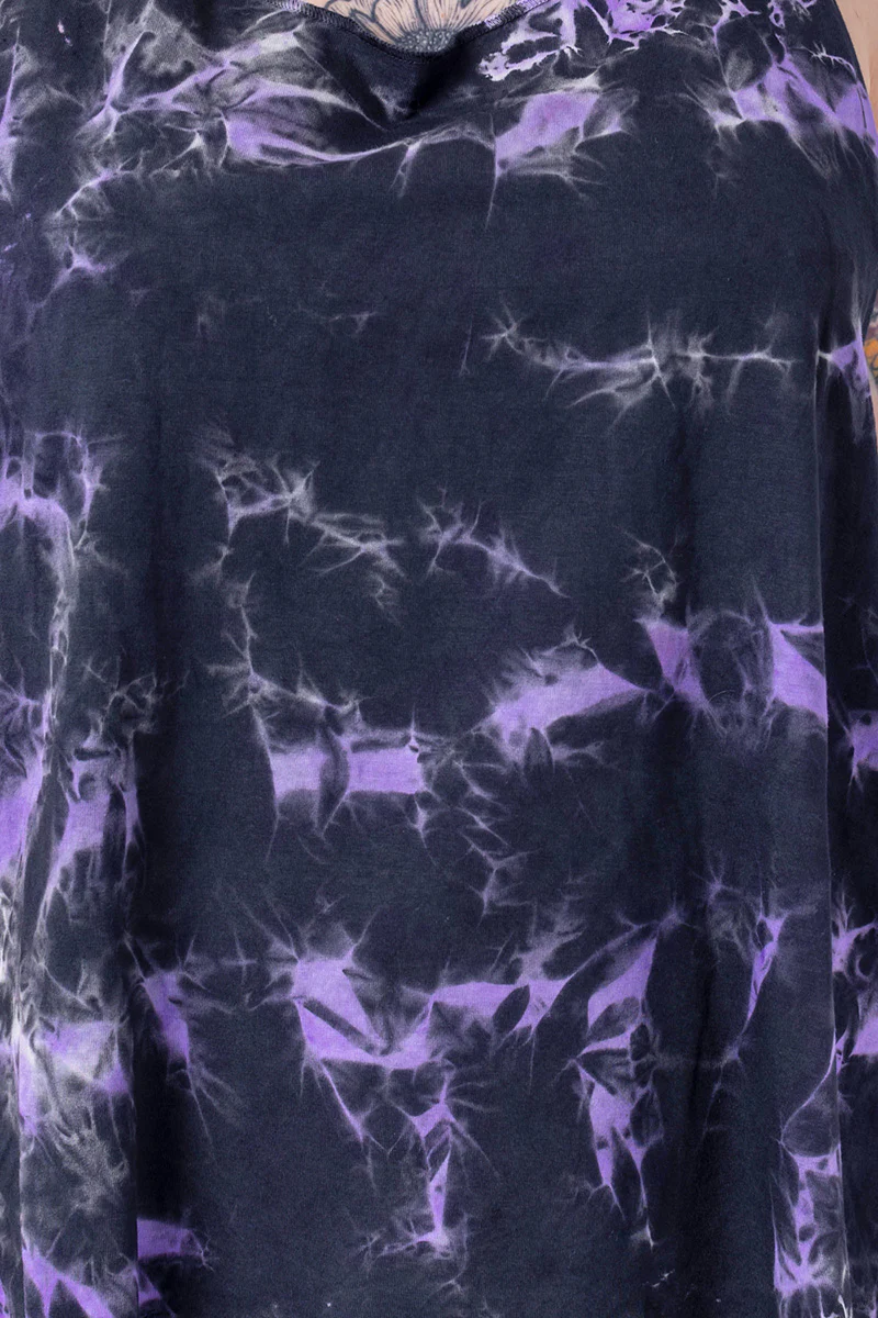 Innocent Black/Purple Tye Knot Top (M, L) - Image 6