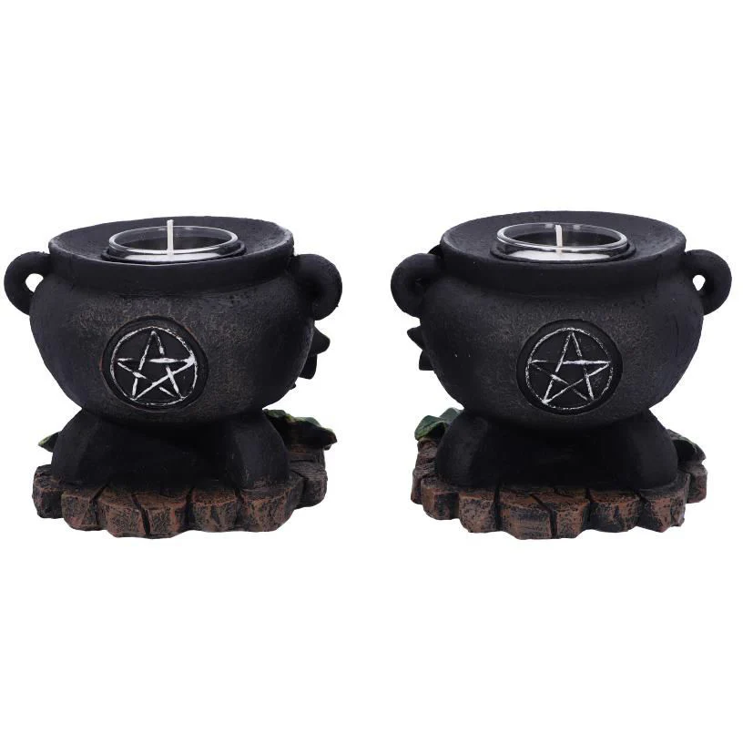Ivy Cauldron Candle Holder - Image 3