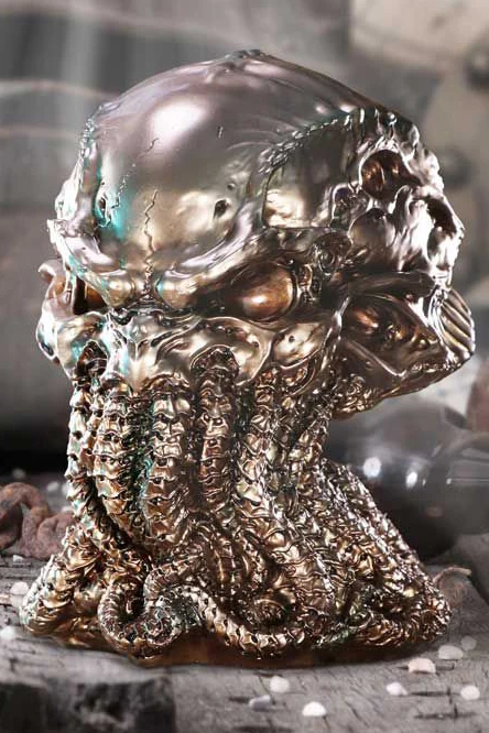 James Ryman Bronze Cthulhu Skull