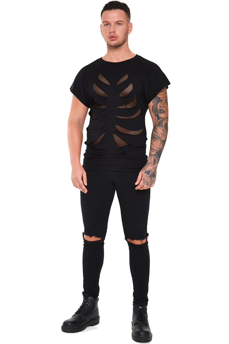 Jawbreaker Rib Cage T-shirt - Image 6