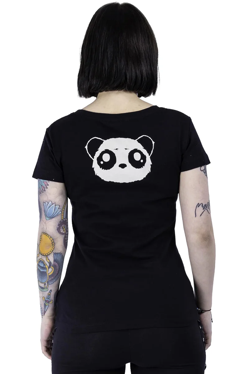 Killer Panda Antisocial TShirt - Image 3