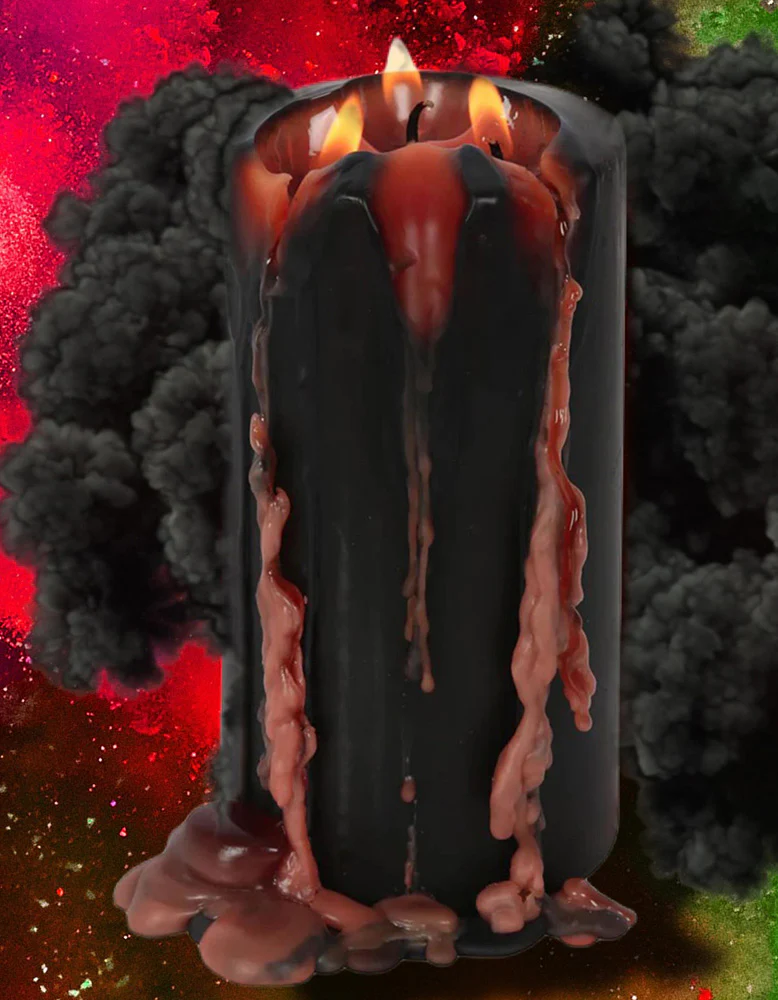 Large Vampire Blood Pillar Candle - Image 2