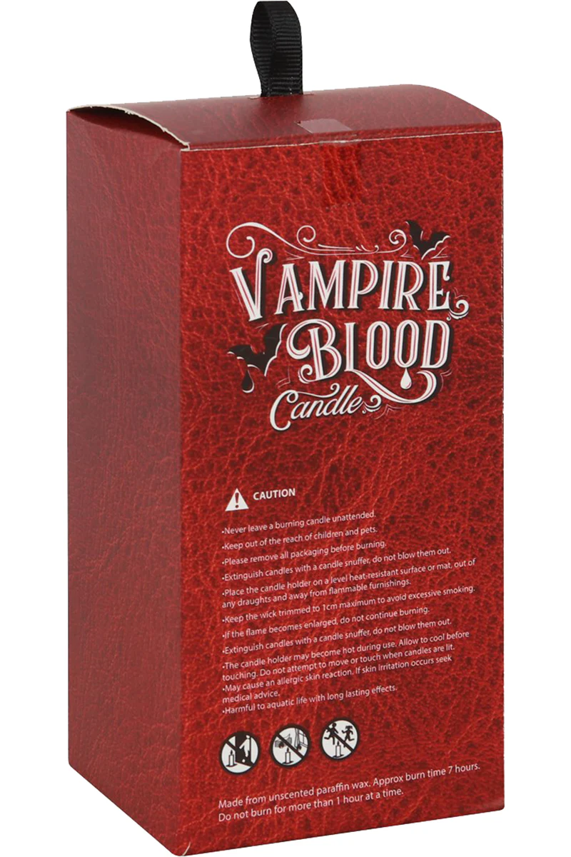 Large Vampire Blood Pillar Candle - Image 6