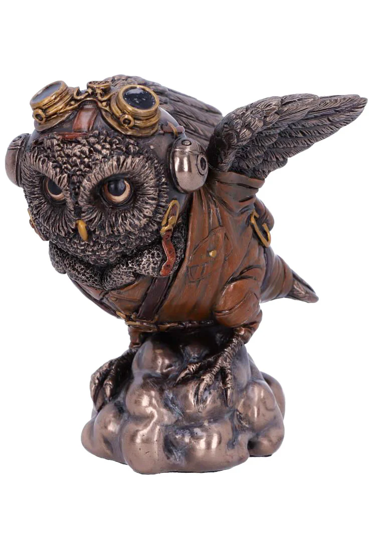 Learning to Fly Steampunk Owl