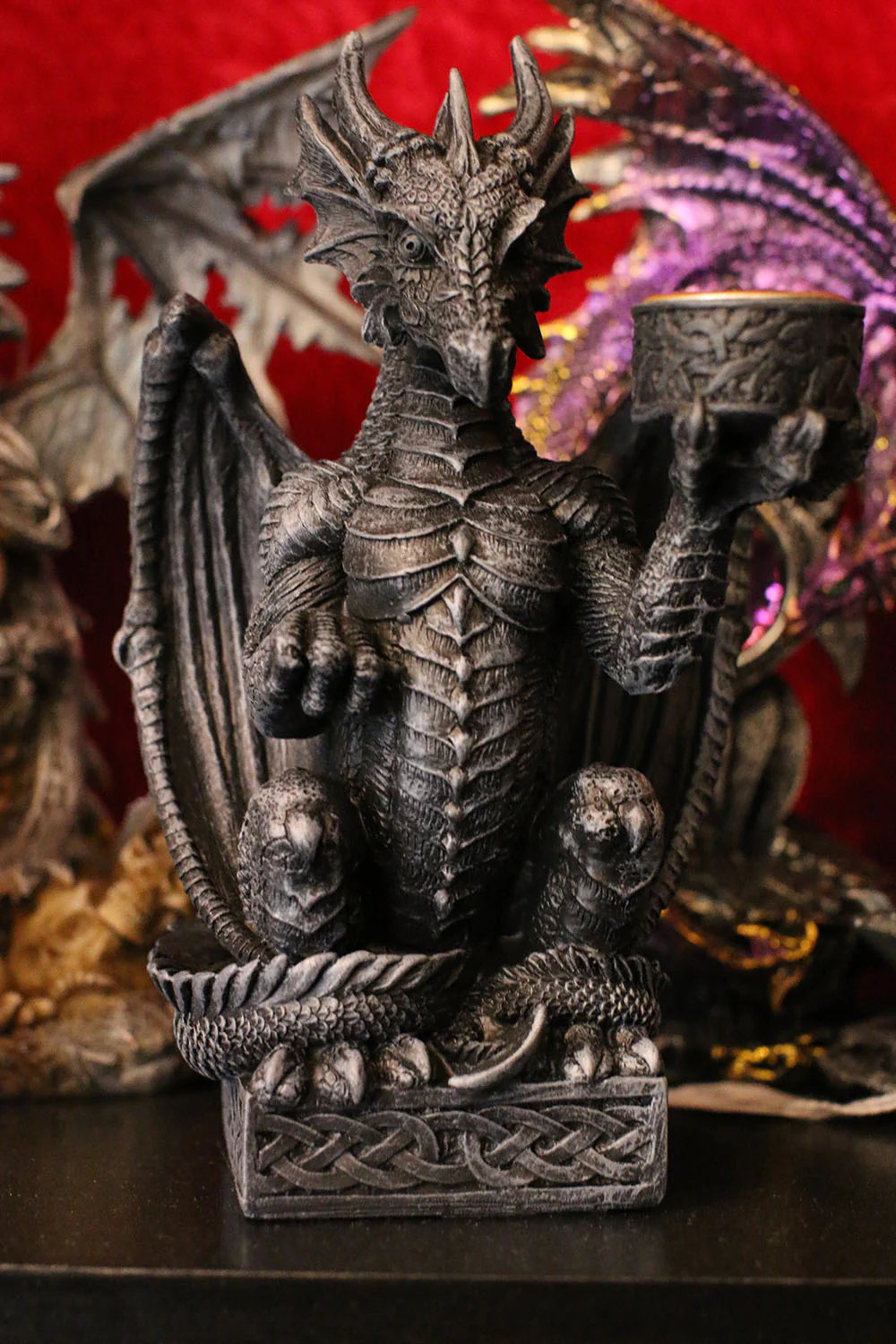 Light Keeper Dragon Candle Holder - Image 3