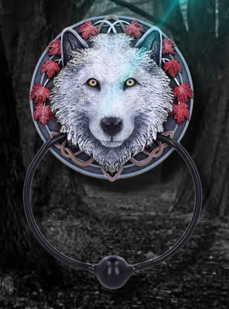 Lisa Parker Guardian of the Fall Door Knocker - Image 2