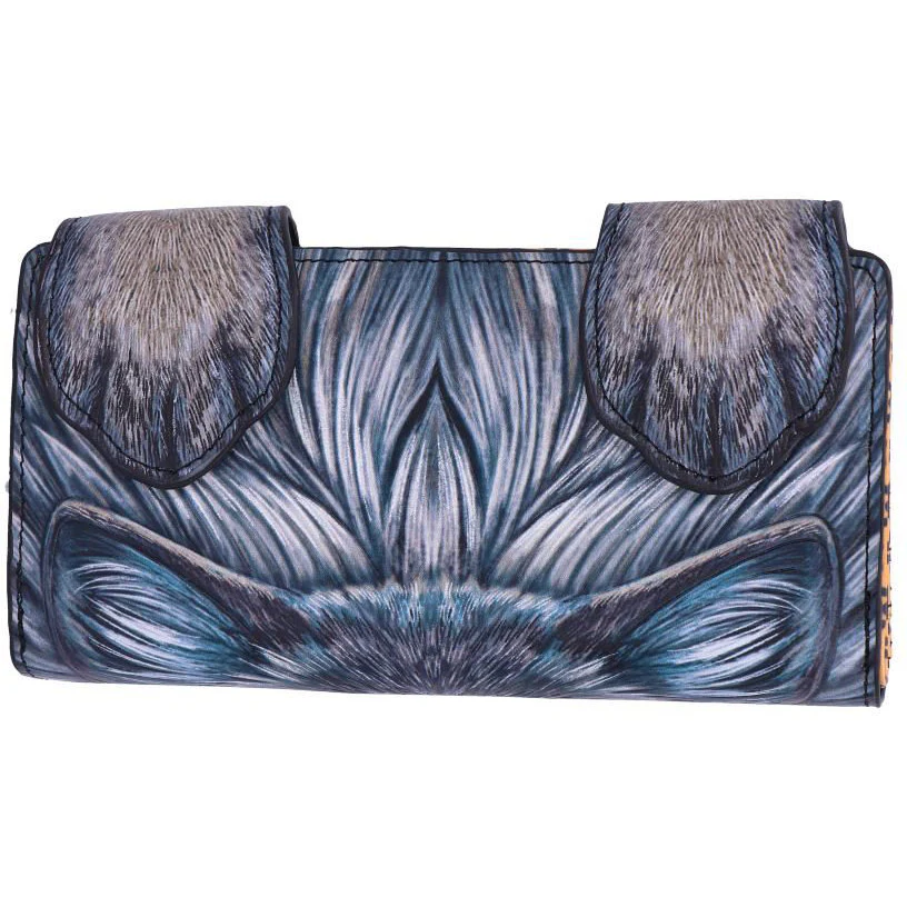 Lisa Parker Guardian Wolf Embossed Purse - Image 3