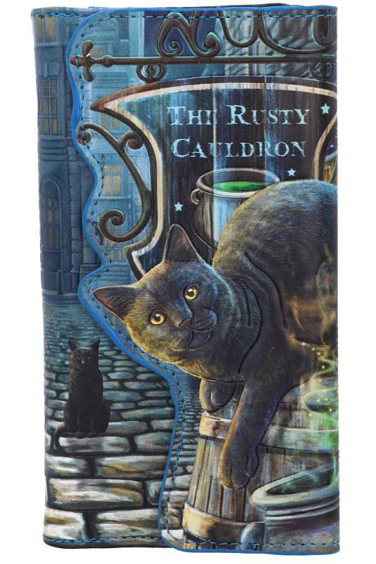 Lisa Parker Rusty Cauldron Embossed Purse