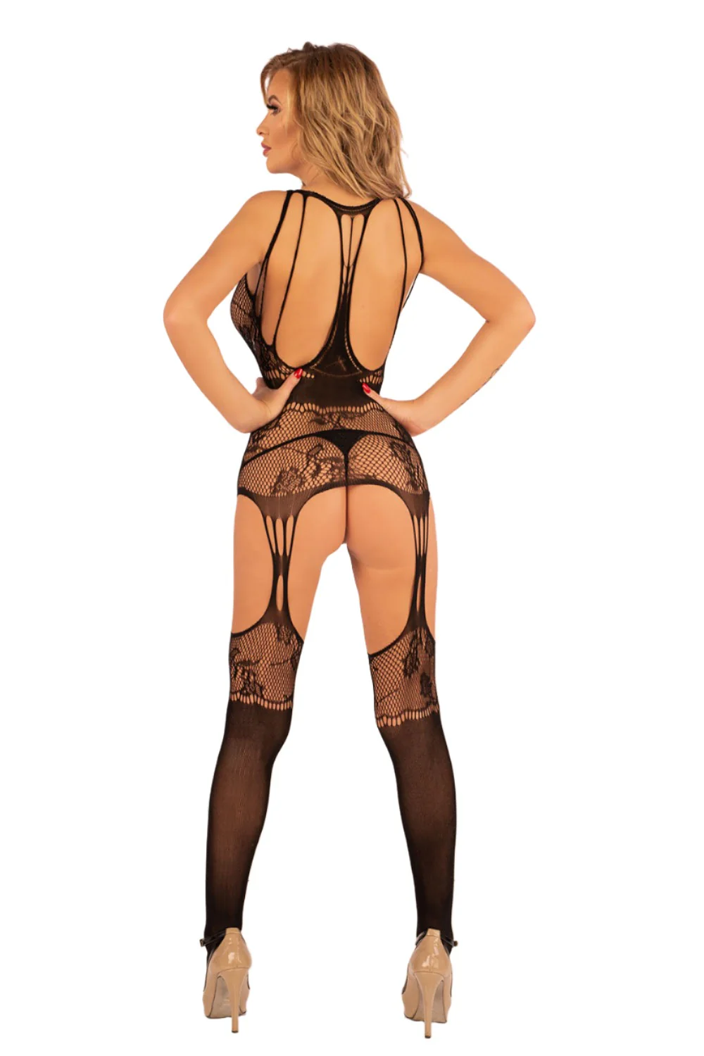 Livia Corsetti Agena Bodystocking Black - Image 3