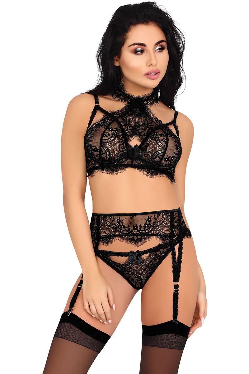 Livia Corsetti Majalesa Lingerie Set Black - Image 4