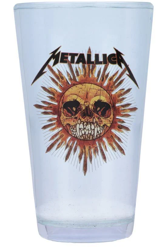 Metallica Glassware Sun