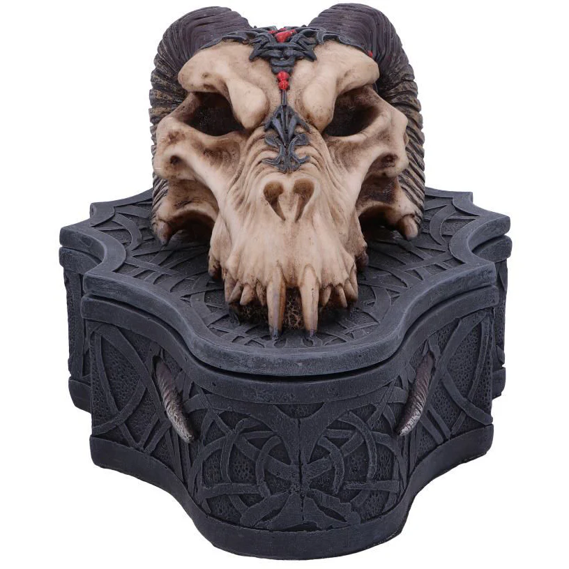 Monte Moore Dragon Skull Box - Image 3