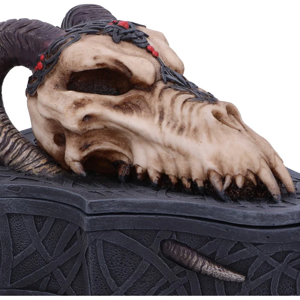 Monte Moore Dragon Skull Box - Image 5