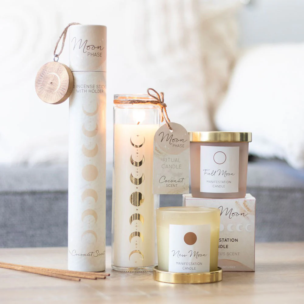Moon Phase Coconut Incense Stick Gift Sets - Image 3