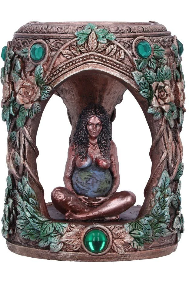 Mother Earth Tea Light Holder
