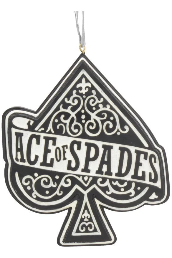 Motorhead Ace of Spades Hanging Ornament