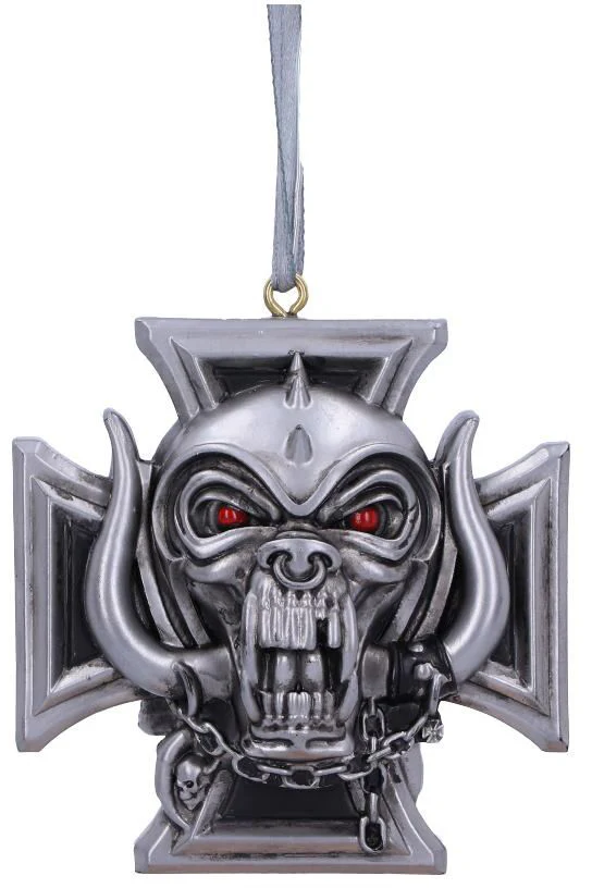 Motorhead Warpig Cross Hanging Ornament