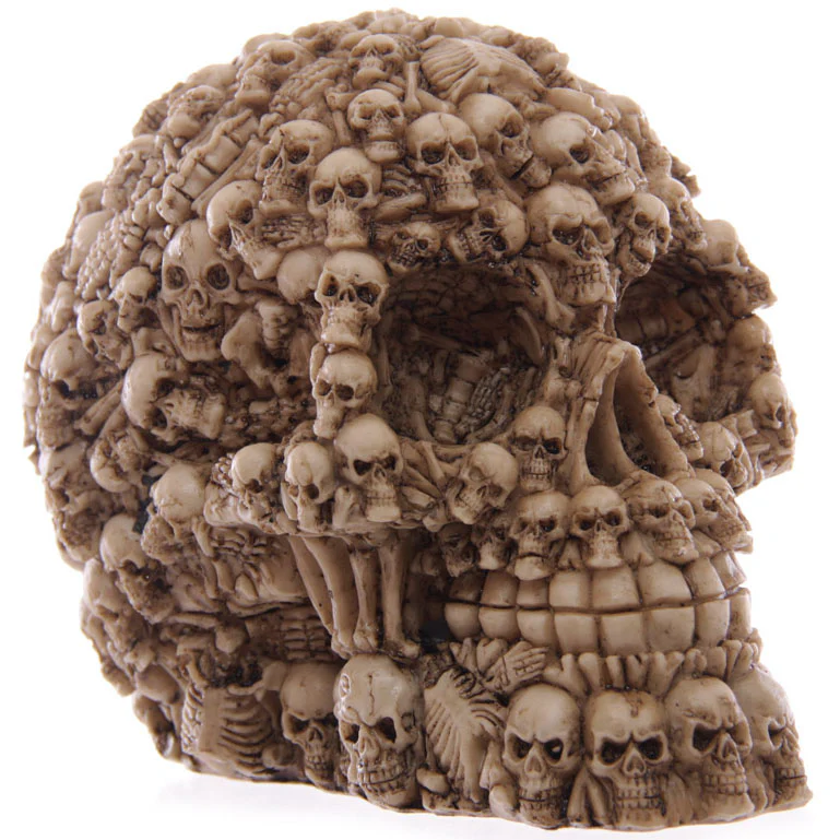 Multiple Skull Decorated Skull - Image 6