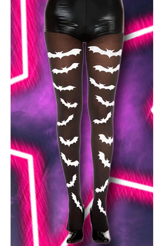 Music Legs Bat Tights - Image 2