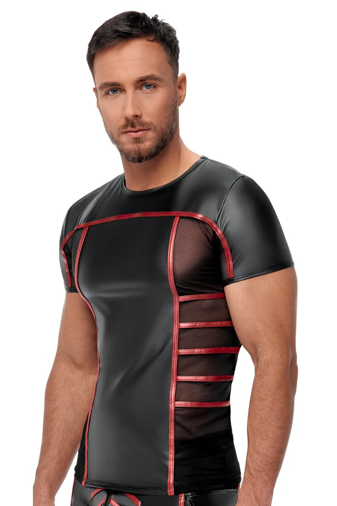 NEK Black Red Shirt - Image 2