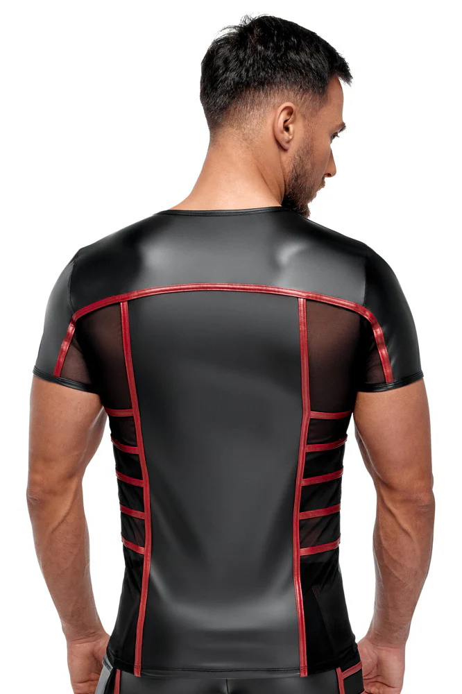 NEK Black Red Shirt - Image 7