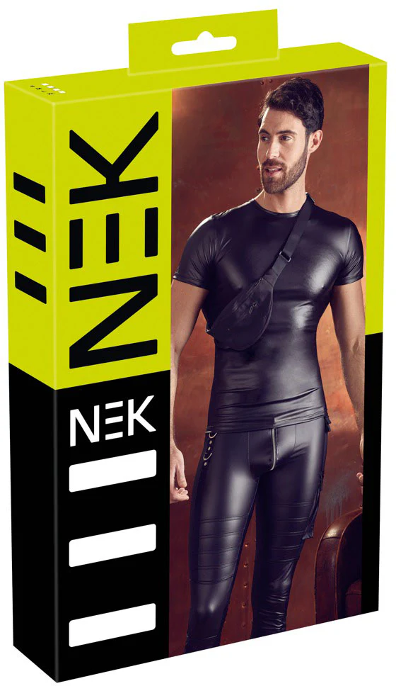 NEK Mens Wetlook Top (S) - Image 9
