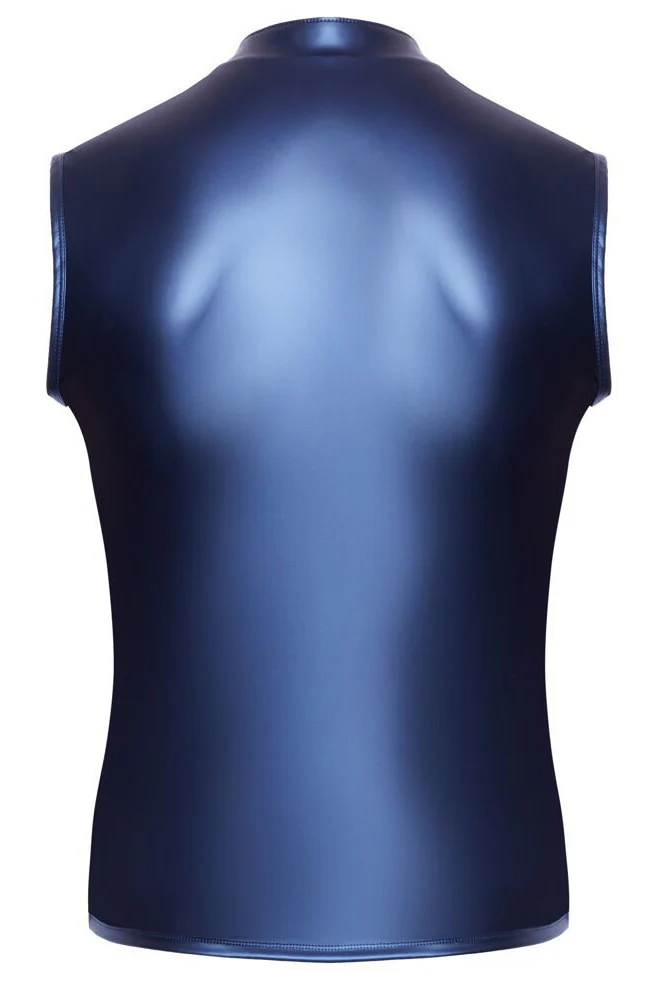 NEK Metallic Blue Shirt - Image 8