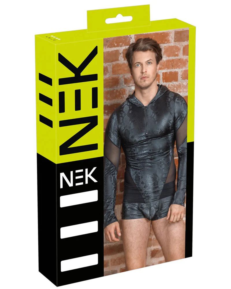 NEK Snake Pattern Hooded Top - Image 7