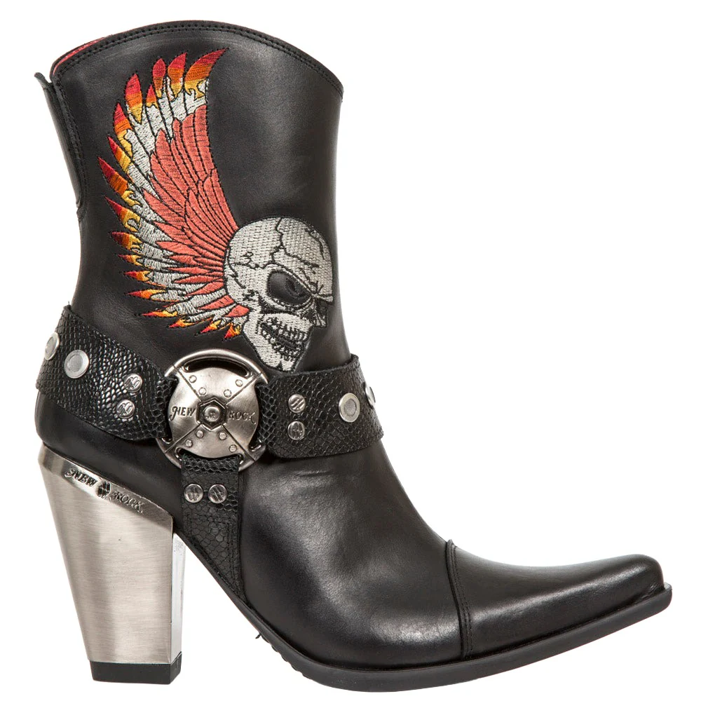 New Rock Ladies Cowboy Boots (UK8/EU41) - Image 3