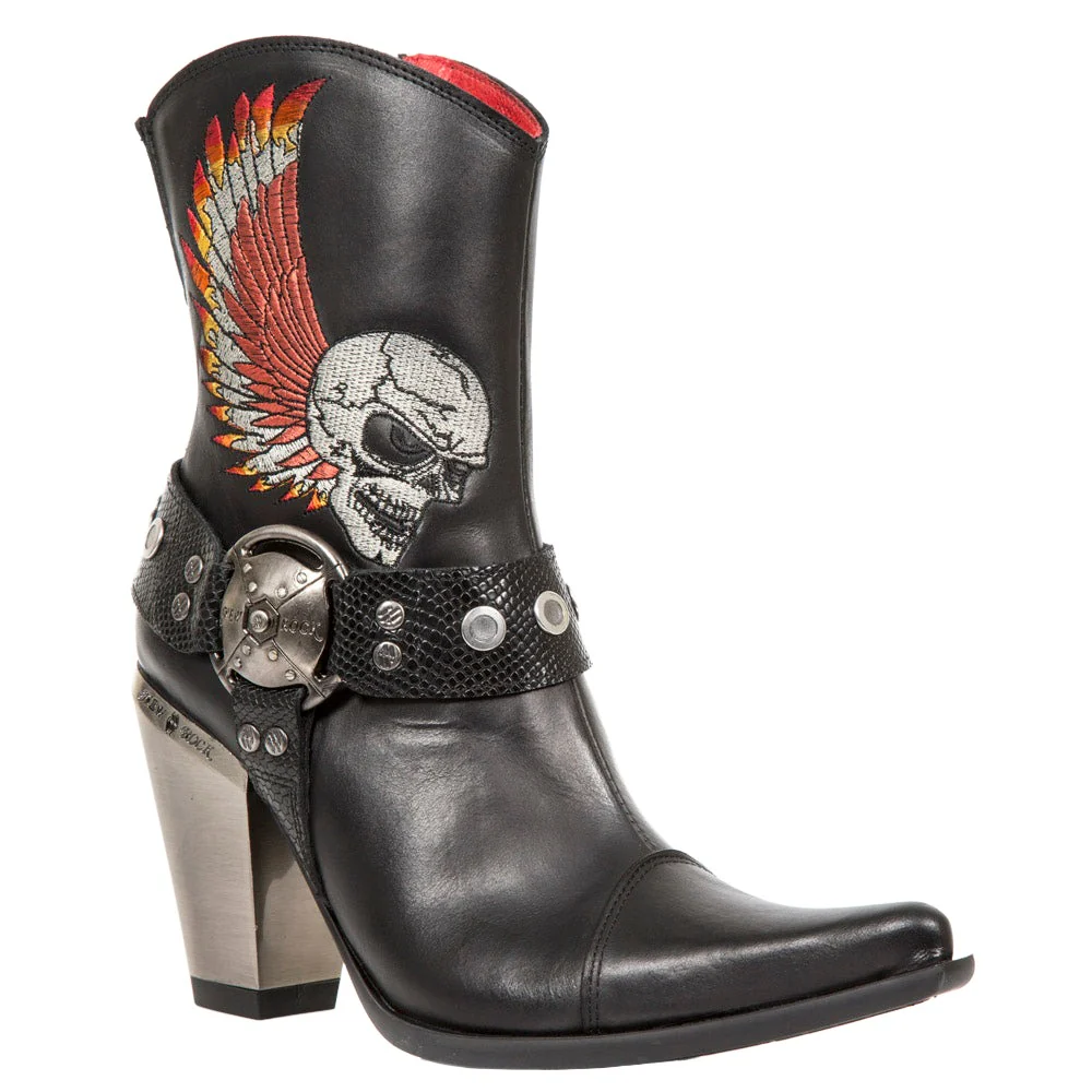 New Rock Ladies Cowboy Boots (UK8/EU41) - Image 5