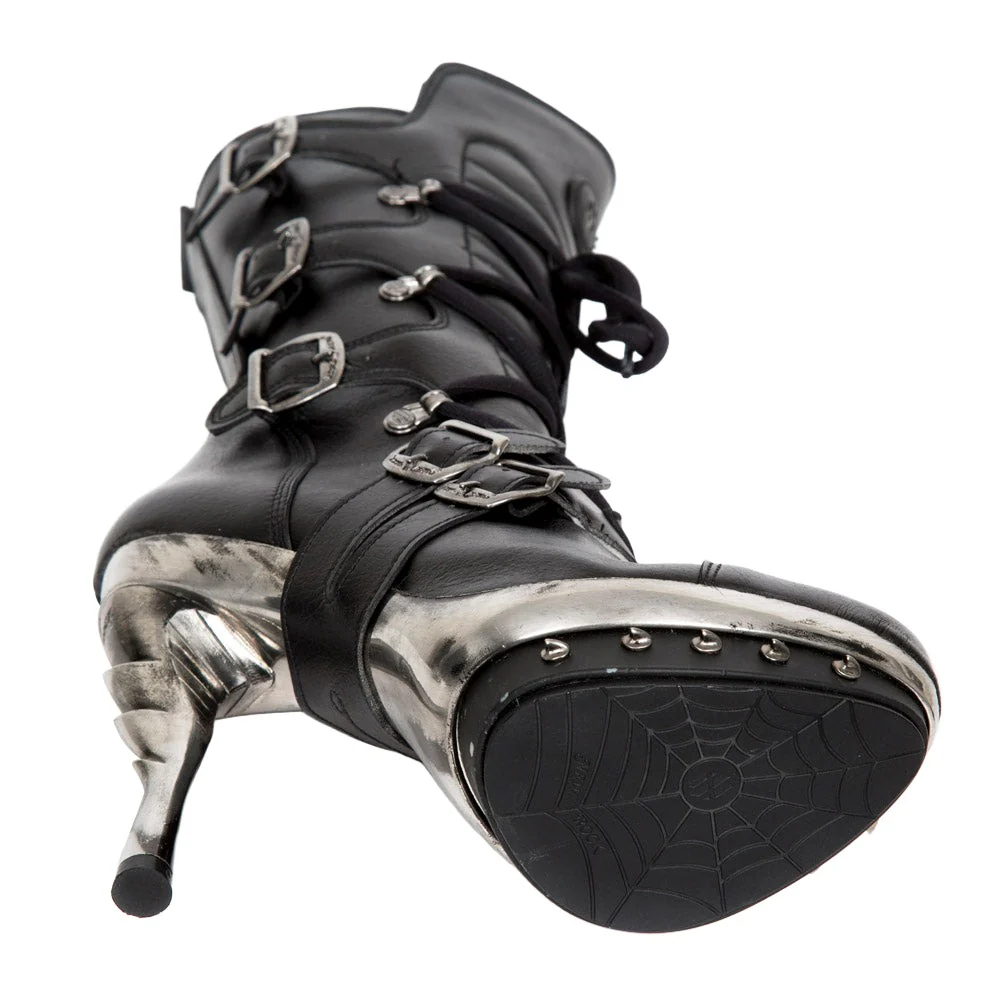 New Rock Vegan Boots M.PUNK001-VS1 (UK8/EU41) - Image 8