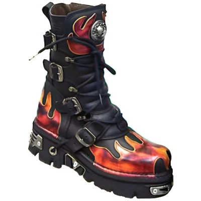 New Rock Boots Red Flame M.591-S1 (UK3/EU36) - Image 11