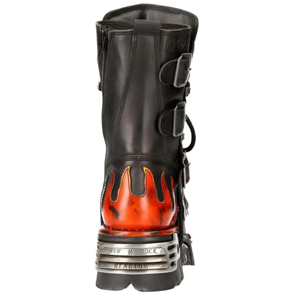 New Rock Boots Red Flame M.591-S1 (UK3/EU36) - Image 7