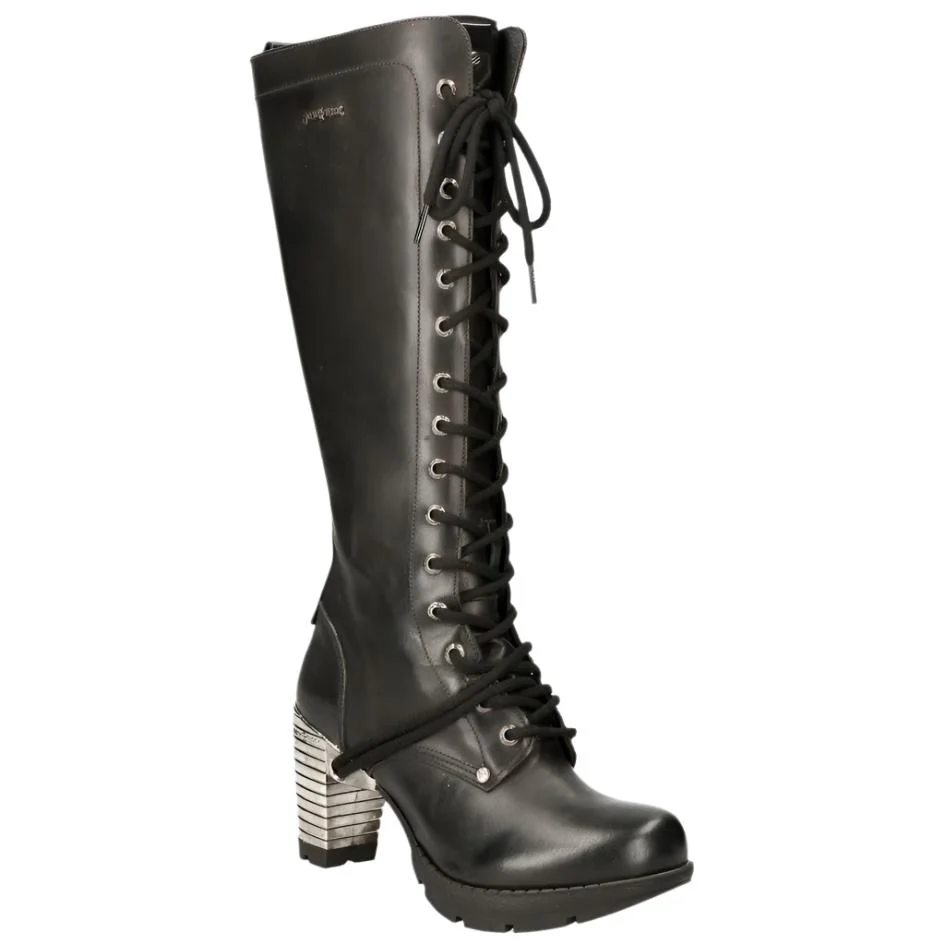 New Rock Laced Boots M.TR005-S1 (UK4/EU37, UK7/EU40) - Image 3