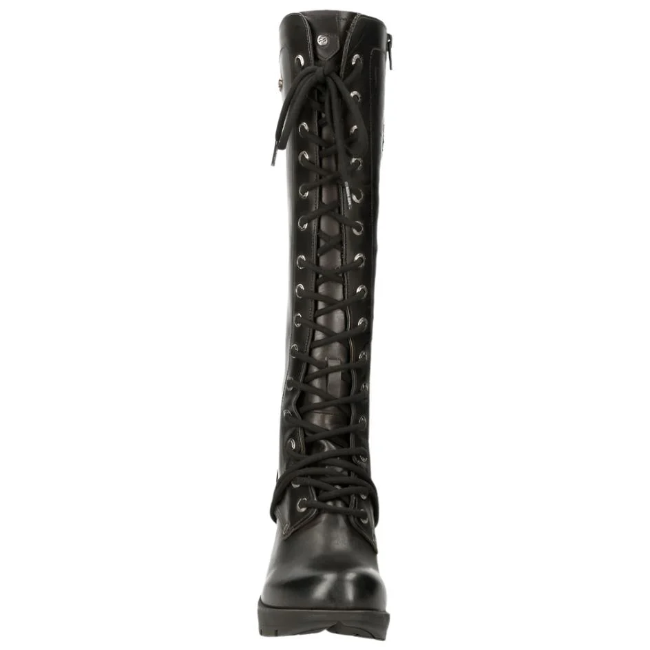 New Rock Laced Boots M.TR005-S1 (UK4/EU37, UK7/EU40) - Image 6