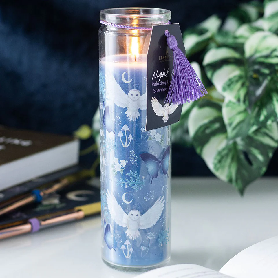 Night Owl Lavender Tube Candle - Image 4