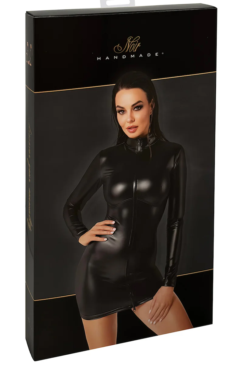 Noir Handmade Chimera Mini Dress - Image 8