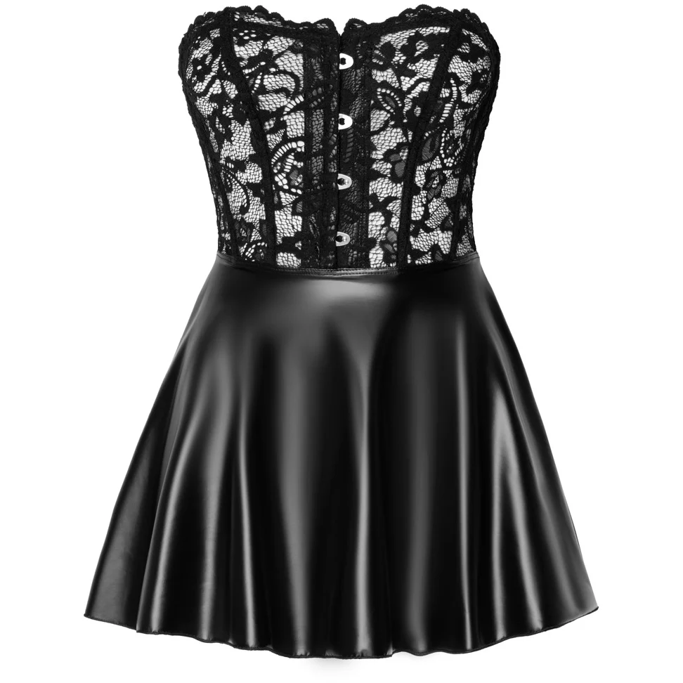 Noir Handmade Corset Dress - Image 7